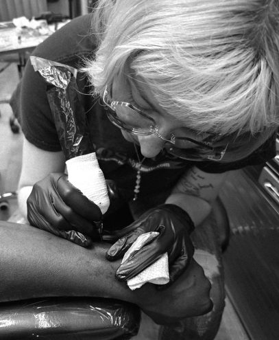 Black Velvet Tattoo Artist