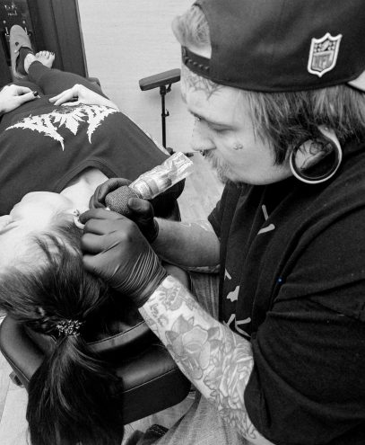 Austin from Black Velvet Cape Tattoo in Cape Girardeau, MO
